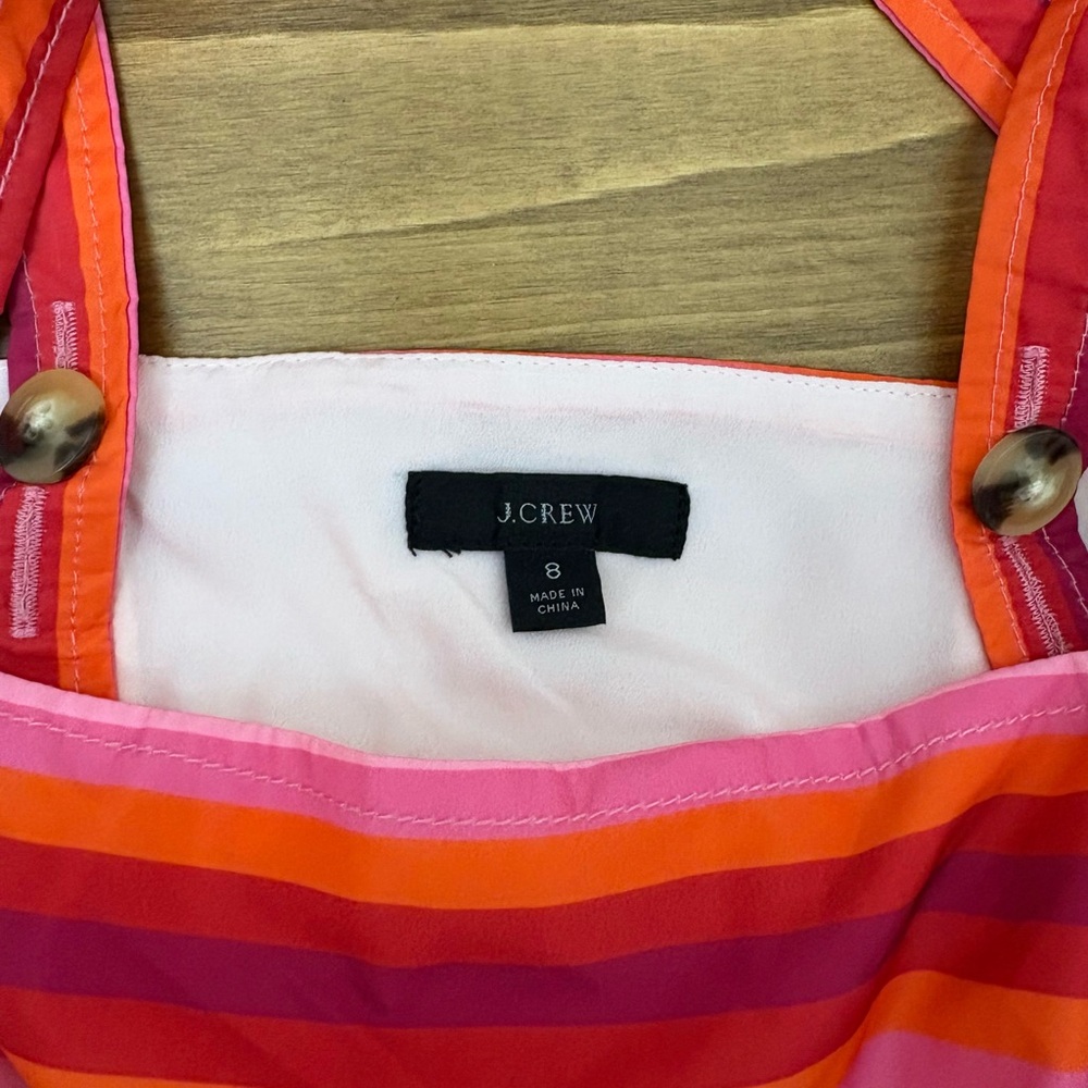 J. Crew Multicolor Striped Maxi Dress - Picture 3 of 3